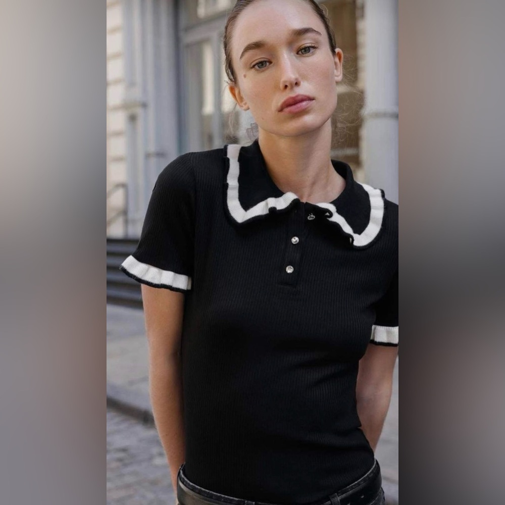 Zara polo top